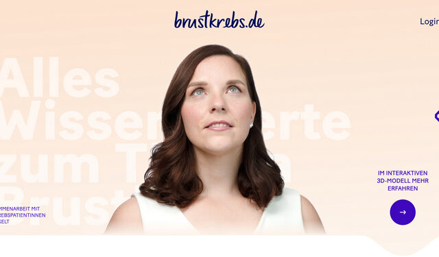 Innovative Wissensplattform www.brustkrebs.de informiert umfassend und bietet großen Mehrwert