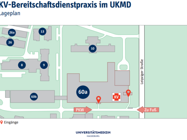 „Medico Center“: Die Bereitschaftsdienstpraxis eröffnet am 2. Dezember an der Universitätsmedizin Magdeburg