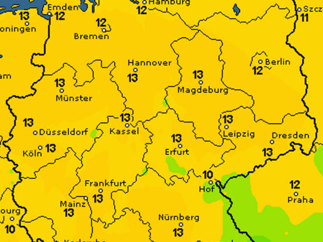 Ein Hoch zum Jahreswechsel – Silvester vielfach über 10 Grad