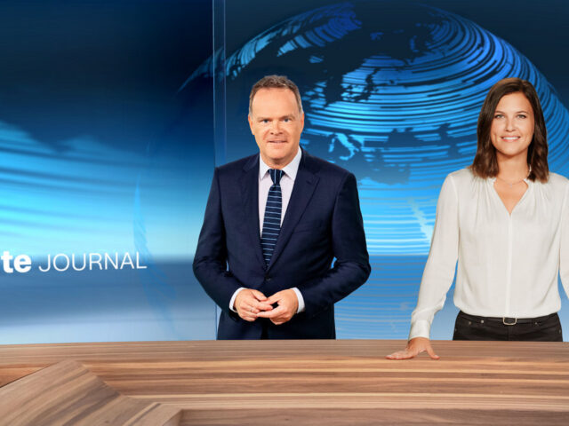 ZDF-„heute journal“ mit Christian Sievers und Hanna Zimmermann