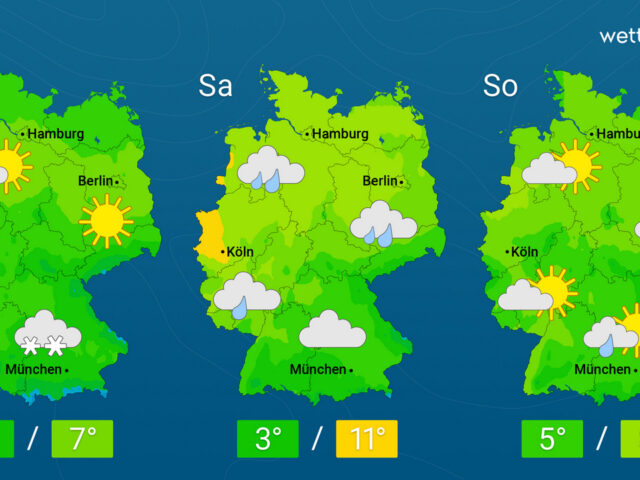 Viel Wind, Regen und Schnee – Turbulente Wetterphase