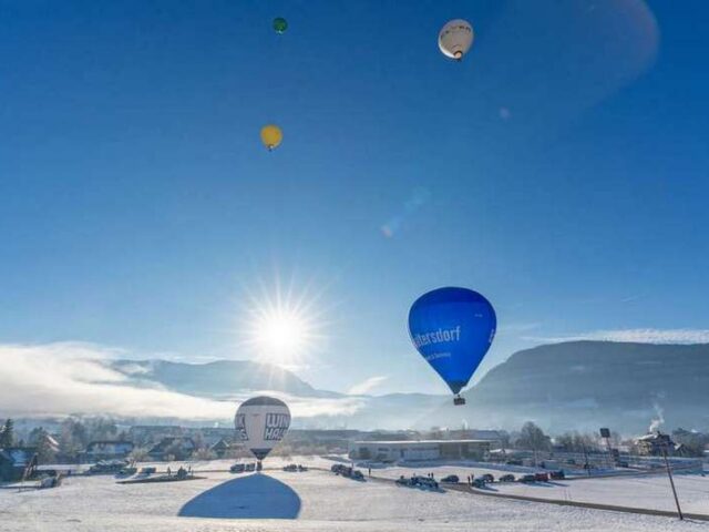 Im Salzburger Lungau kommen Wintersportler runter und dennoch hoch hinauf