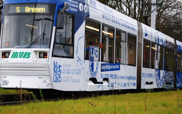 Heute zum FCM-Spiel: Zusätzliche Straßenbahnen im Einsatz