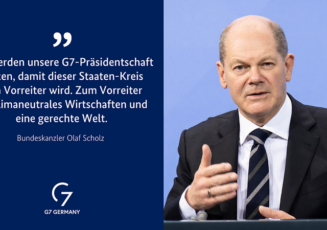 Deutschland übernimmt G7-Präsidentschaft