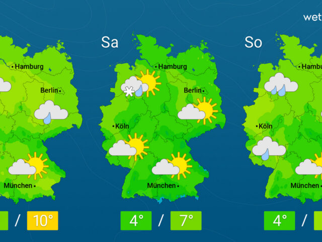 Hauch von Vorfrühling – Höchstwerte über 10 Grad