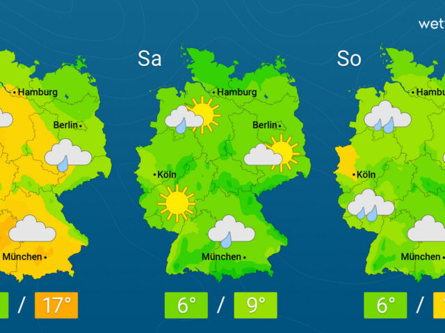 Weiter turbulent und wechselhaft – Ein Hoch ist in Sicht