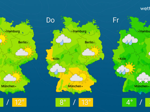 Freundliche Wetterphase in Sicht – Zunächst wechselhaft