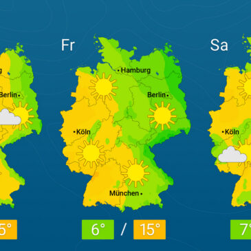 20-Grad-Marke rückt näher