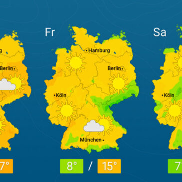 Nächste Woche deutlich wärmer? – Sehr wenig Regen in Sicht