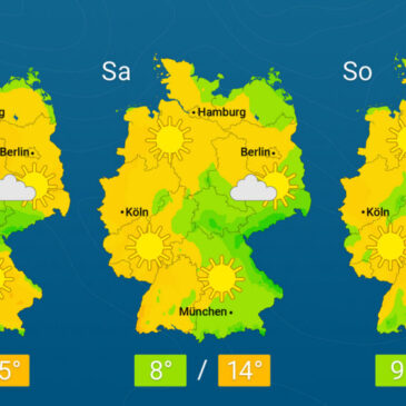 Neues Frühlingshoch übernimmt – Viel Sonne und langsam wärmer