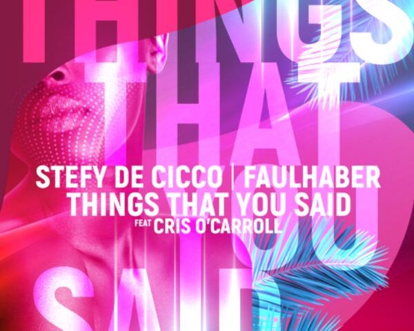 Stefy De Cicco & Faulhaber veröffentlichen ihre gemeinsame Single „Things That You Said“