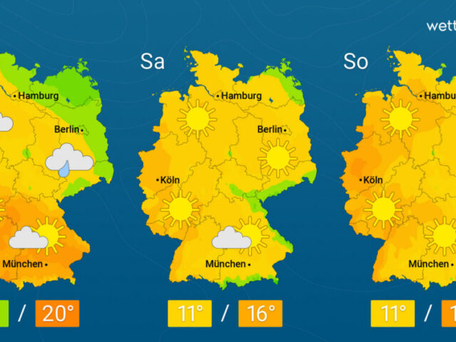 WetterOnline: Meist sonnige Ostern – Neue Tiefs nähern sich