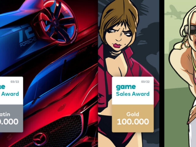 Die game Sales Awards im März