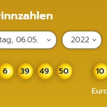 Eurojackpot: Zahlen & Quoten (Freitags-Ziehung)