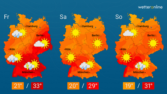 Einfach kaum Regen in Sicht