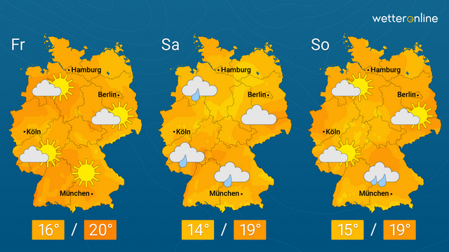 Einiges an Regen in Sicht