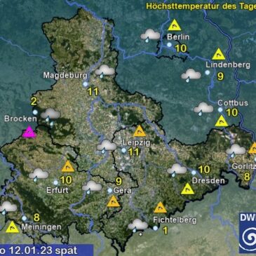 Sachsen-Anhalt Wetter am Donnerstag