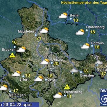 Sachsen-Anhalt Wetter am Sonntag