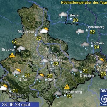 Sachsen-Anhalt Wetter am Freitag