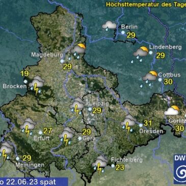 Sachsen-Anhalt Wetter am Donnerstag