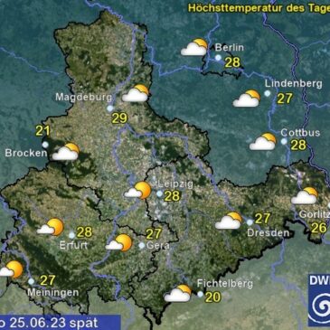 Sachsen-Anhalt Wetter am Sonntag