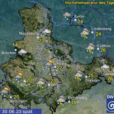 Sachsen-Anhalt Wetter am Freitag