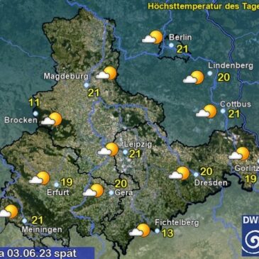 Sachsen-Anhalt Wetter am Samstag