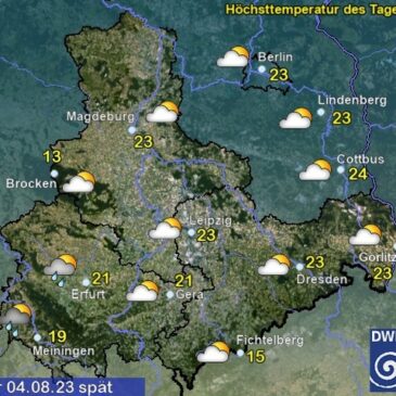 Sachsen-Anhalt Wetter am Freitag