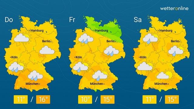 Jetstream bringt viele Tiefs