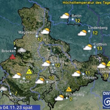 Sachsen-Anhalt Wetter am Samstag