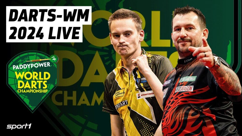 Darts Live WM 2024 2. Runde (SPORT1 1330 1730 Uhr