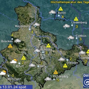 Sachsen-Anhalt Wetter am Samstag