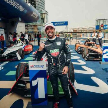 ABB FIA Formel-E-Weltmeisterschaft: Sieg für António Félix da Costa und Porsche-Doppelpodium in Shanghai