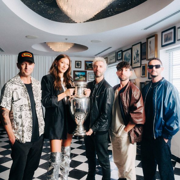 MEDUZA x OneRepublic x Leony launch the video for “Hearth (UEFA 2024)”