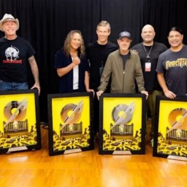 Metallica erhalten Platin-Auszeichnung für “72 Seasons” & spielen in München zwei spektakuläre Open-Air-Shows