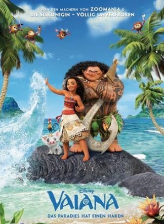 Animationsfilm: Vaiana (VOX  20:15 – 22:20 Uhr)