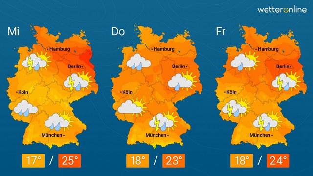 Mai bleibt weiterhin launisch