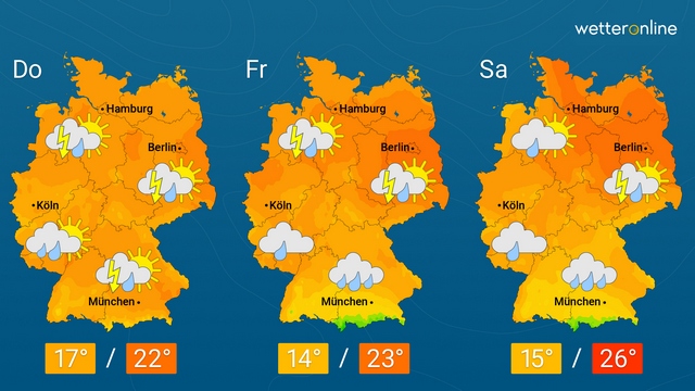 Nach sehr nassem Wochenende ruhiger