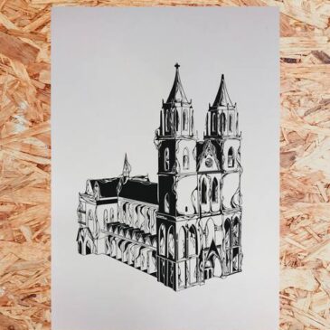 Druck im Dom – Neue Ausstellung ab heute im Magdeburger Dom mit Druckkunst