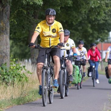„Auf Kurs“: Minister Sven Schulze auf Fahrrad-Sommer-Tour durch Sachsen-Anhalt