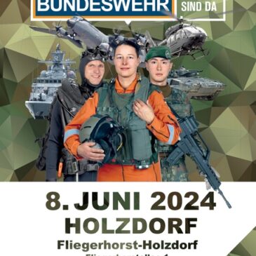 Haseloff besucht Tag der Bundeswehr am Standort Holzdorf/Schönewalde