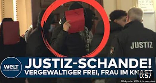 SCHOCKURTEIL: Vergewaltiger auf Bewährung, Frau im Knast! – Hamburger Justiz schützt Schänder!