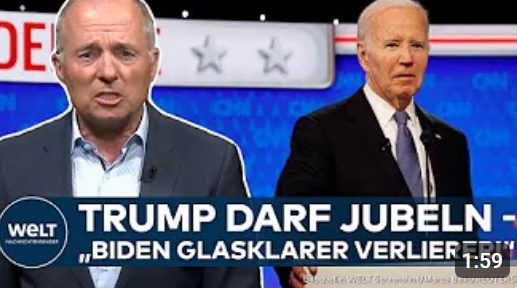 TV-DUELL: Kompletter Aussetzer! Brutale Blamage für Joe Biden in Verbalschlacht gegen Donald Trump