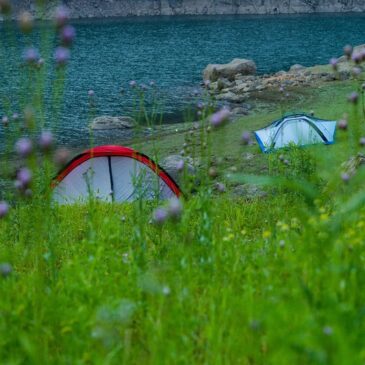 Wildes Zelten am „Blauen See“: 19-Jährige Camper mussten Zelte wieder abbauen