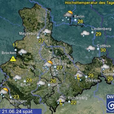 Sachsen-Anhalt Wetter am Freitag