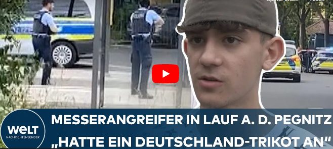 LAUF AN DER PEGNITZ: Messerattacke im Deutschland-Trikot! Polizei erschießt mutmaßlichen Angreifer