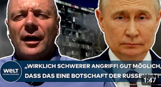 PUTINS KRIEG: „Ein wirklich schwerer Angriff! Eine Botschaft der Russen“ Heftige Explosionen in Kiew