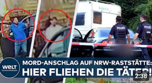 BAD HONNEF: Ehepaar auf A3-Raststätte abgestochen! Dashcam nimmt Täter auf – Fahndung läuft!