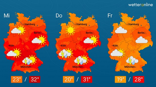 Neues Tief in Lauerstellung