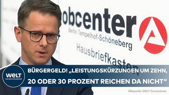 BÜRGERGELD: „Dann muss Grundsicherung komplett gestrichen werden“! CDU will Regeln verschärfen